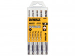 A yellow and black DEWALT cordless drill driver with a keyless chuck and variable-speed trigger, for drilling and screw driving.