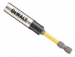 A yellow and black DEWALT cordless power tool, with an ergonomic grip, designed for use on construction and maintenance tasks.
