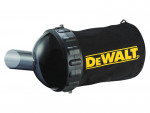 A yellow and black DEWALT power planer with a rebating depth stop, for smoothing and dimensioning timber boards.