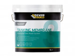 A 5 litre container of Everbuild construction adhesive or sealant, displayed against a white background.