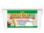 A 5 litre tub of Everbuild ready-mixed filler with a smooth white consistency, for repairing cracks and holes in plaster, timber, and masonry.