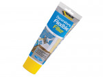 A 200ml tub of Everbuild ready-mixed filler with a smooth white consistency, for repairing cracks and holes in plaster, timber, and masonry.