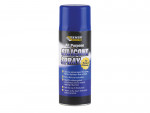 A 400ml cartridge of Everbuild white silicone sealant with a flexible cured finish, for sealing joints around kitchens, bathrooms, and windows.