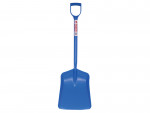A Gorilla red long square-bladed spade with a steel blade and a wooden or fibreglass shaft, for general digging work.