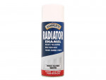 A 400ml tin of Hammerite gloss-finish metal paint in white, for protecting and decorating metal surfaces.