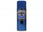 A 400ml tin of Hammerite smooth-finish metal paint, for protecting and decorating metal surfaces.