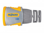A hose or pipe fitting in metal or plastic, for connecting and sealing fluid lines in plumbing and site applications.