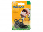 A steel flat washer with a central hole for use with a bolt or screw to distribute clamping load and protect the mating surface.,