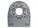 A hose or pipe fitting in metal or plastic, for connecting and sealing fluid lines in plumbing and site applications.