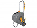 A hose or pipe fitting in metal or plastic, for connecting and sealing fluid lines in plumbing and site applications.