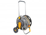 A hose or pipe fitting in metal or plastic, for connecting and sealing fluid lines in plumbing and site applications.