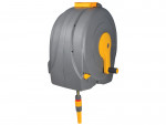 A hose or pipe fitting in metal or plastic, for connecting and sealing fluid lines in plumbing and site applications.