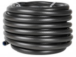 A hose or pipe fitting in metal or plastic, for connecting and sealing fluid lines in plumbing and site applications.