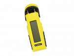 A Stanley digital moisture meter with pin electrodes and an analogue or LCD display, for detecting moisture content in timber and building materials.