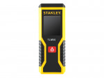 A Stanley laser distance meter with a digital display, for measuring distances and calculating areas and volumes quickly on site.