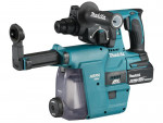 A teal and black Makita cordless SDS-Plus rotary hammer drill with 18V hammer, rotation, and chisel modes, for drilling and chiselling into concrete and masonry.