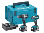 A teal and black Makita 18V 5.0AH lithium-ion slide-pack battery, compatible with the Makita cordless tool range.