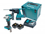 A teal and black Makita 18V 5.0AH lithium-ion slide-pack battery, compatible with the Makita cordless tool range.