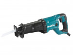 A teal and black Makita corded reciprocating saw with 240V variable speed and a quick-release blade clamp, for demolition and rough cutting.