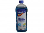 A brush with natural or synthetic bristles and an ergonomic handle, for applying coatings or cleaning surfaces.