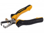 A pair of Roughneck pliers with hardened steel jaws and insulated handles, for gripping and bending work.
