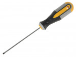 A Roughneck multi-tip screwdriver with a comfort-grip handle and a hardened steel tip, for general assembly and fastening work.