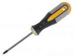 A Roughneck Phillips screwdriver with a comfort-grip handle and a hardened steel tip, for general assembly and fastening work.