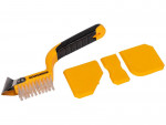 A cartridge of Roughneck white flexible acrylic sealant for sealing gaps around door and window frames and skirtings.,