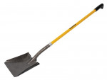 A Roughneck long square-bladed spade with a steel blade and a wooden or fibreglass shaft, for general digging work.