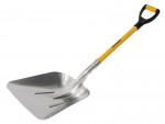 A Roughneck short-handled square-bladed spade with a steel blade and a wooden or fibreglass shaft, for general digging work.