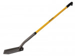 A Roughneck long square-bladed spade with a steel blade and a wooden or fibreglass shaft, for general digging work.