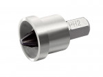 A steel drywall screw with a bugle head and fine threads, designed for fixing plasterboard to timber or metal studwork.