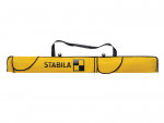 A Stabila 207cm spirit level with an extruded aluminium body and accurate vials, for checking horizontal and vertical alignment.