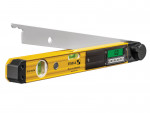 A Stabila digital angle finder with a stainless steel blade and an LCD readout, for measuring and transferring angles.