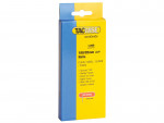 A steel wire nail with a flat head and a smooth shank, for general-purpose timber fastening.