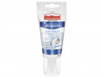 A cartridge of white flexible acrylic sealant for sealing gaps around door and window frames and skirtings.,