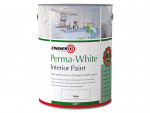 A 1l tin of smooth-finish metal paint in white, for protecting and decorating metal surfaces.
