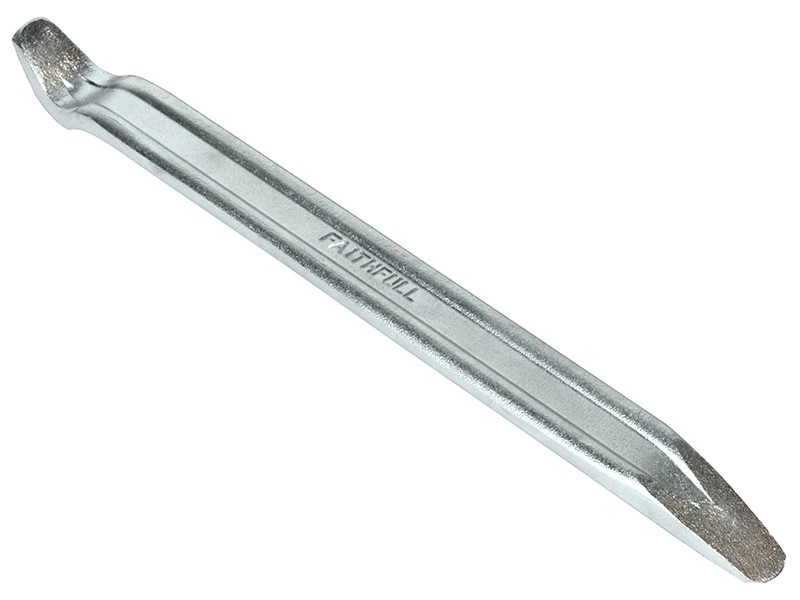 A Faithfull hand tool with a metal working end and an ergonomic handle, designed for general construction and maintenance tasks.