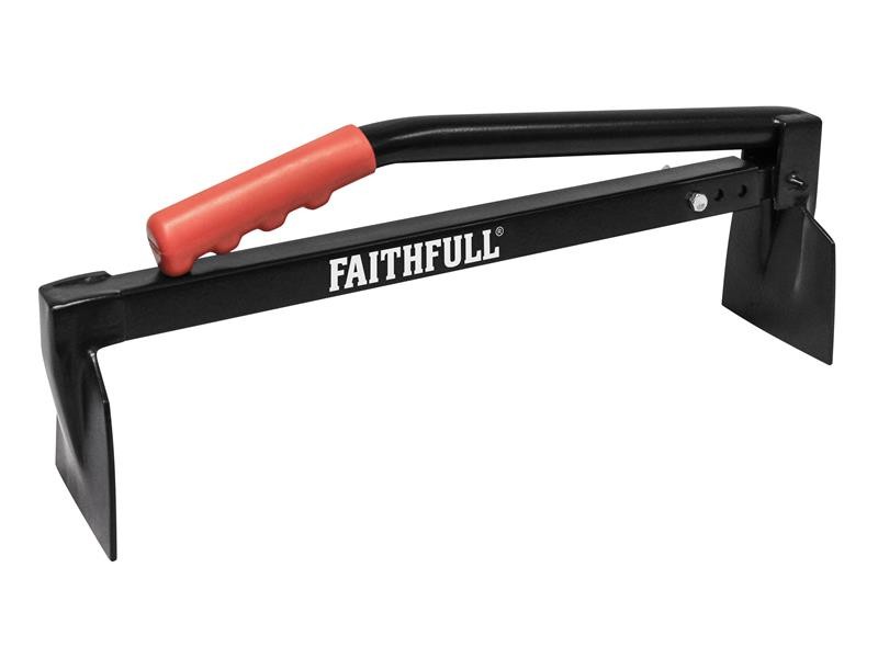 A Faithfull hand tool with a metal working end and an ergonomic handle, designed for general construction and maintenance tasks.