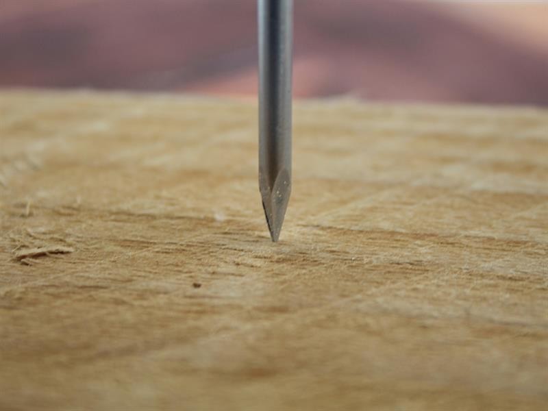 A steel wire nail with a flat head and a smooth shank, for general-purpose timber fastening.