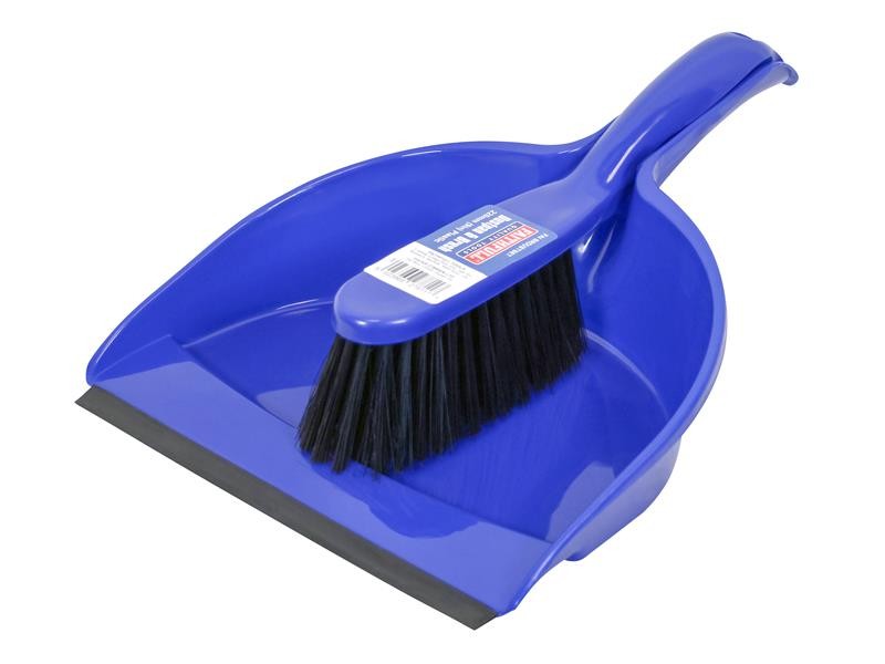 A brush with natural or synthetic bristles and an ergonomic handle, for applying coatings or cleaning surfaces.