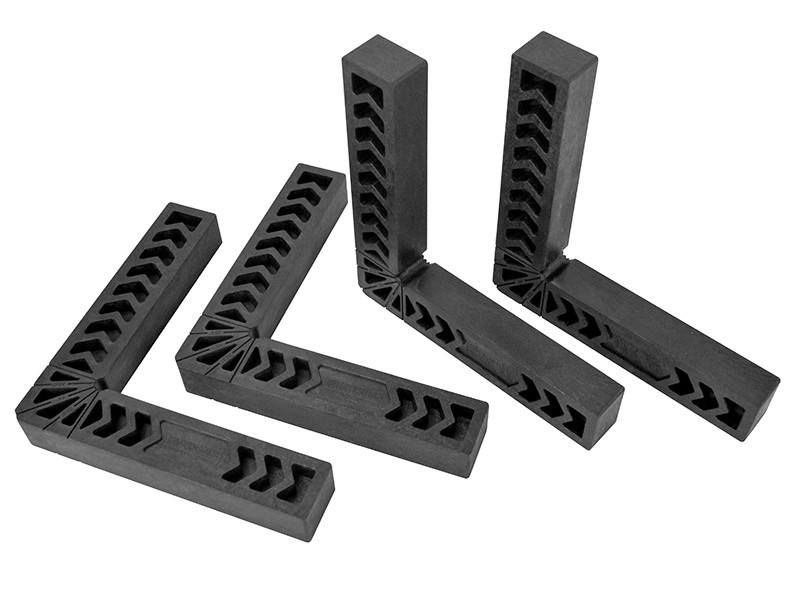 A Faithfull clamp with an adjustable jaw and a screw-tightening mechanism, for holding workpieces in position during cutting, drilling, or bonding.
