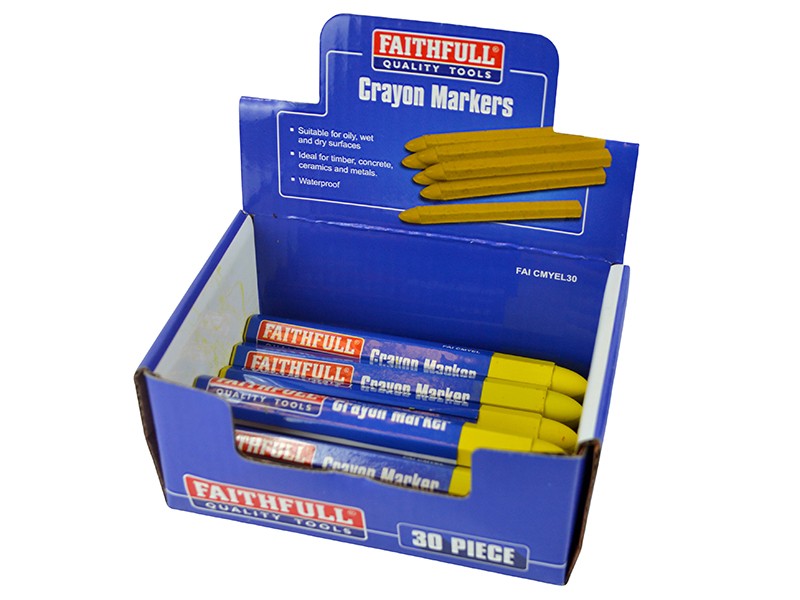 A marking tool with a hardened scribing tip or pencil lead, used for accurately marking cut lines on timber, metal, and masonry.