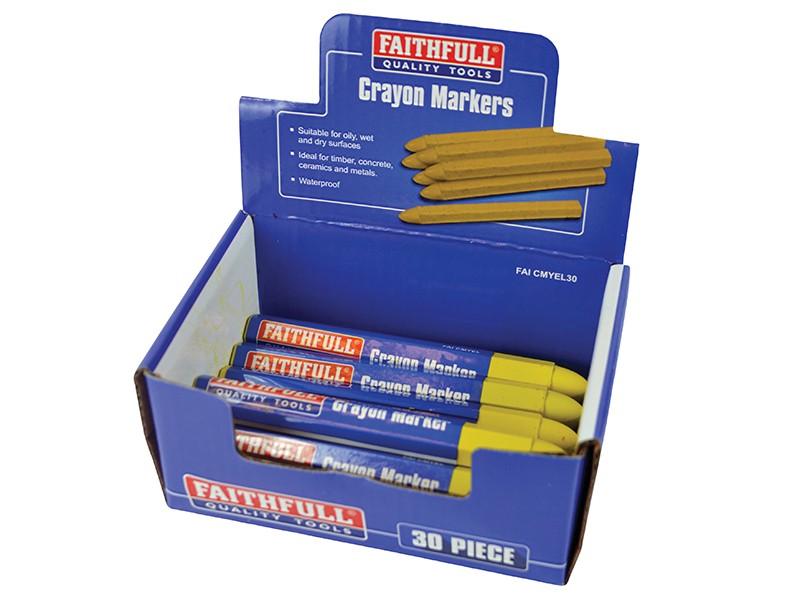 A marking tool with a hardened scribing tip or pencil lead, used for accurately marking cut lines on timber, metal, and masonry.