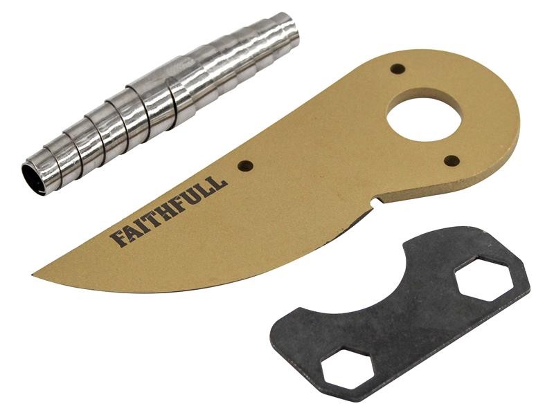 A Faithfull hand tool with a metal working end and an ergonomic handle, designed for general construction and maintenance tasks.