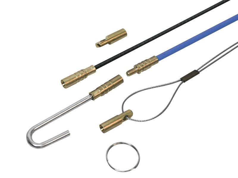 Faithfull FAICRS330 3.3m Cable Rod Set,15 Piece