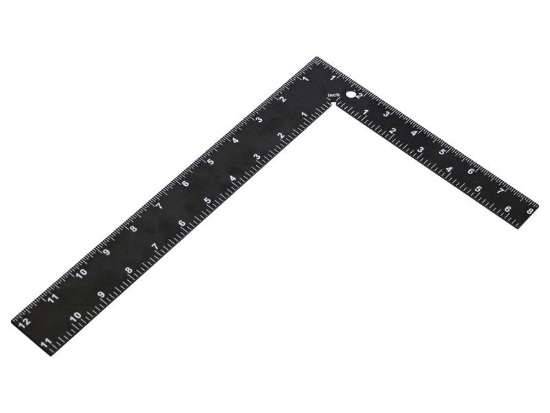 Faithfull FAICS300200 Black Steel Roofing Square 200 x 300mm (8 x 12in)