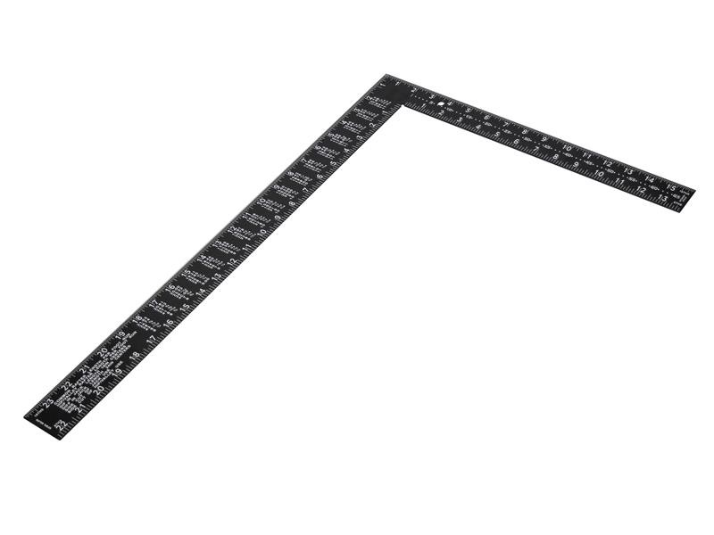 A precision steel try square with a hardened blade and a machined stock, used for checking and marking right angles in woodworking and metalwork.