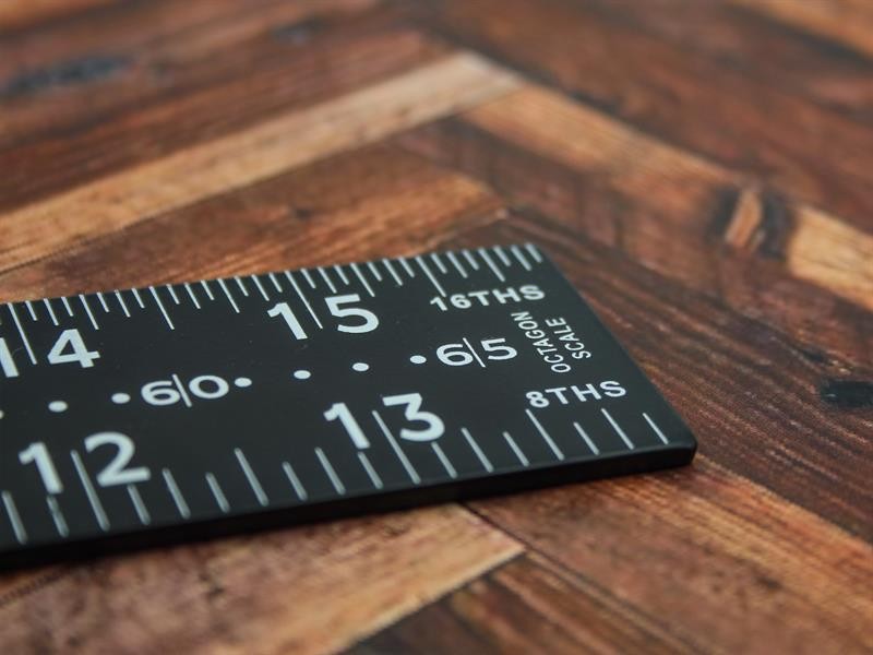 A precision steel try square with a hardened blade and a machined stock, used for checking and marking right angles in woodworking and metalwork.