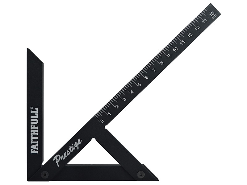Faithfull FAICSQ15CNC Prestige Centre Finder Gauge Black Aluminium 150mm